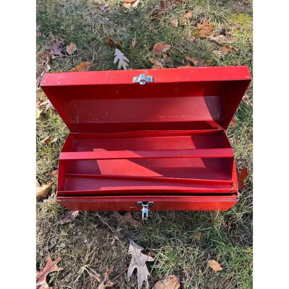 Vintage FORD GT Toolbox Red Tool Box